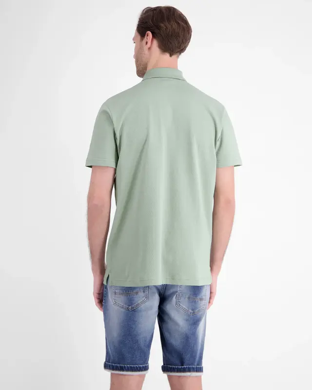 Lerros Cotton Poloshirt - Bay Green