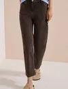 Cecil High Waist 7/8-Jeans Neele - Brown Cacao