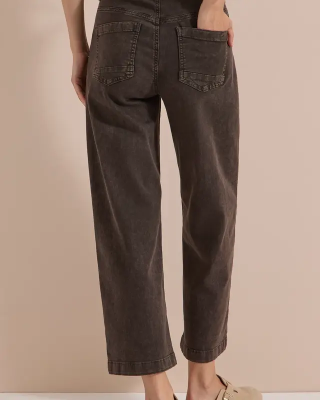 Cecil High Waist 7/8-Jeans Neele - Brown Cacao