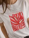 Cecil Shirt mit Frontprint - Vanilla White