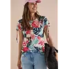 Shirt mit Print - Light Alabaster White