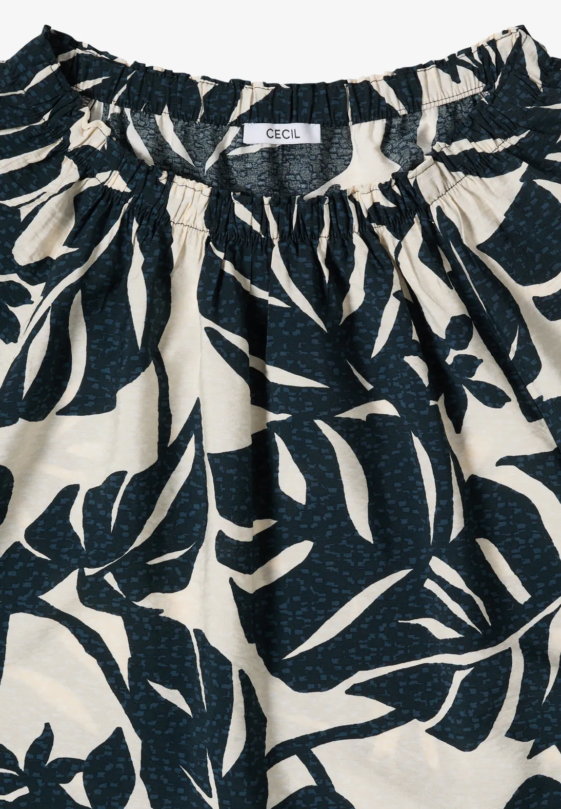 Cecil Carmen Blouse - Palm Breeze Green