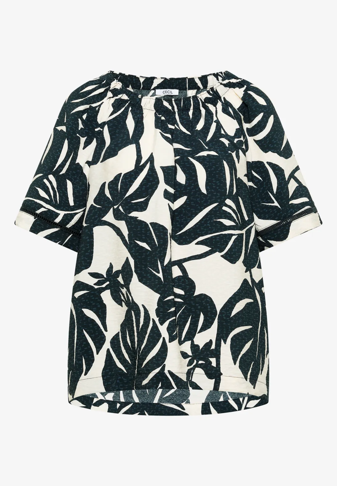 Cecil Carmen Blouse - Palm Breeze Green
