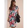 Print Kleid - Light Alabaster White