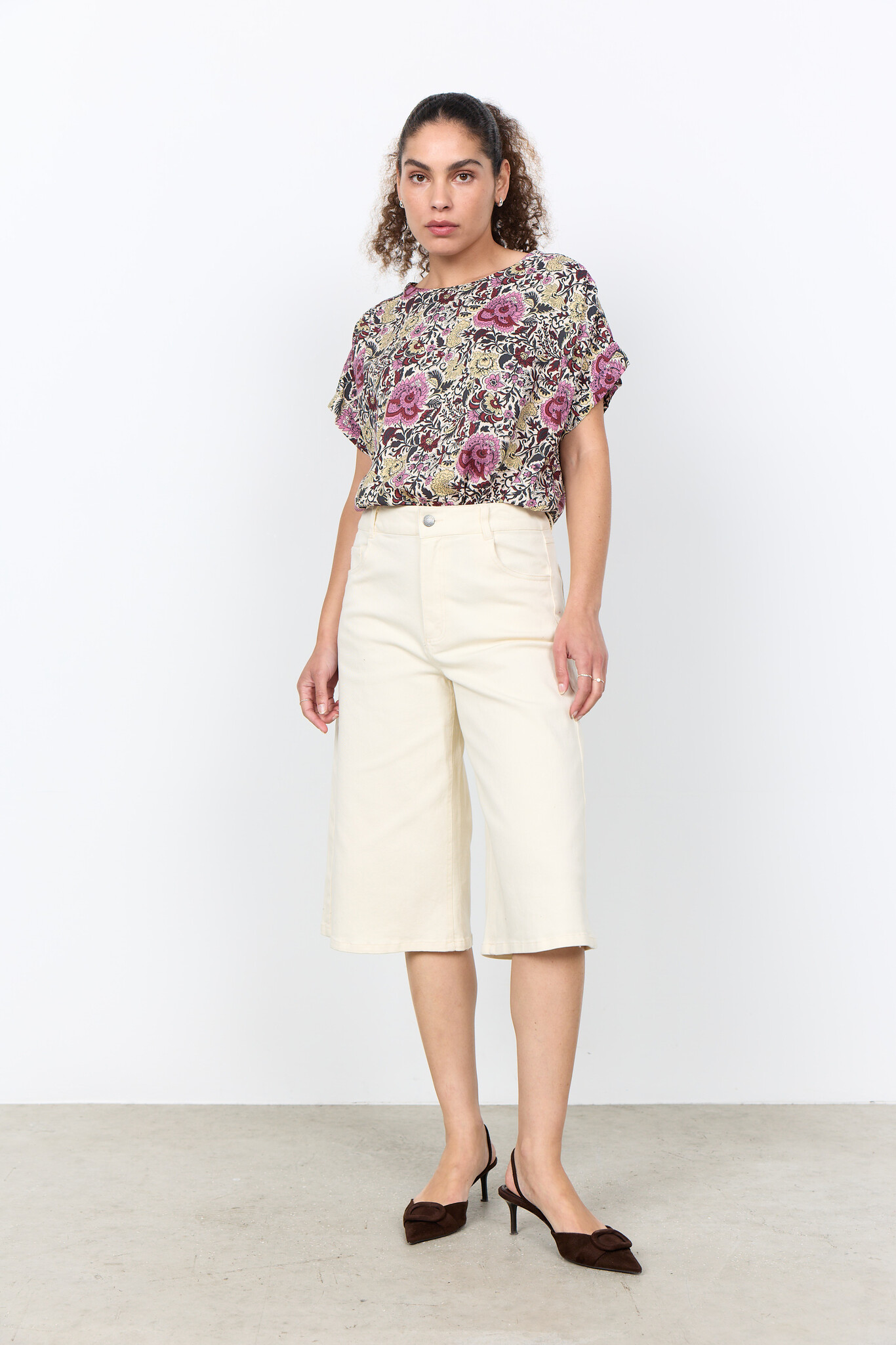 Soyaconcept Bluse Genia 1 - Mauve Orchid Combi