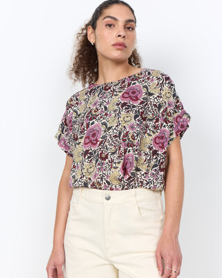 Soyaconcept Bluse Genia 1 - Mauve Orchid Combi
