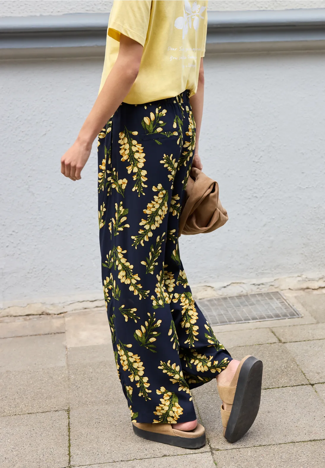 Street One Studio Mid Waist Culotte - Maritime Blue