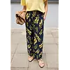 Mid Waist Culotte - Maritime Blue