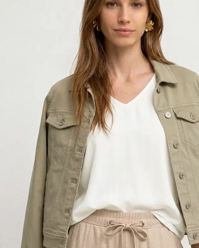 Street One Blouse Shirt Korte Mouwen - Off White