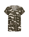 Soyaconcept T-Shirt Aretha 47 - Grape Leaf Combi