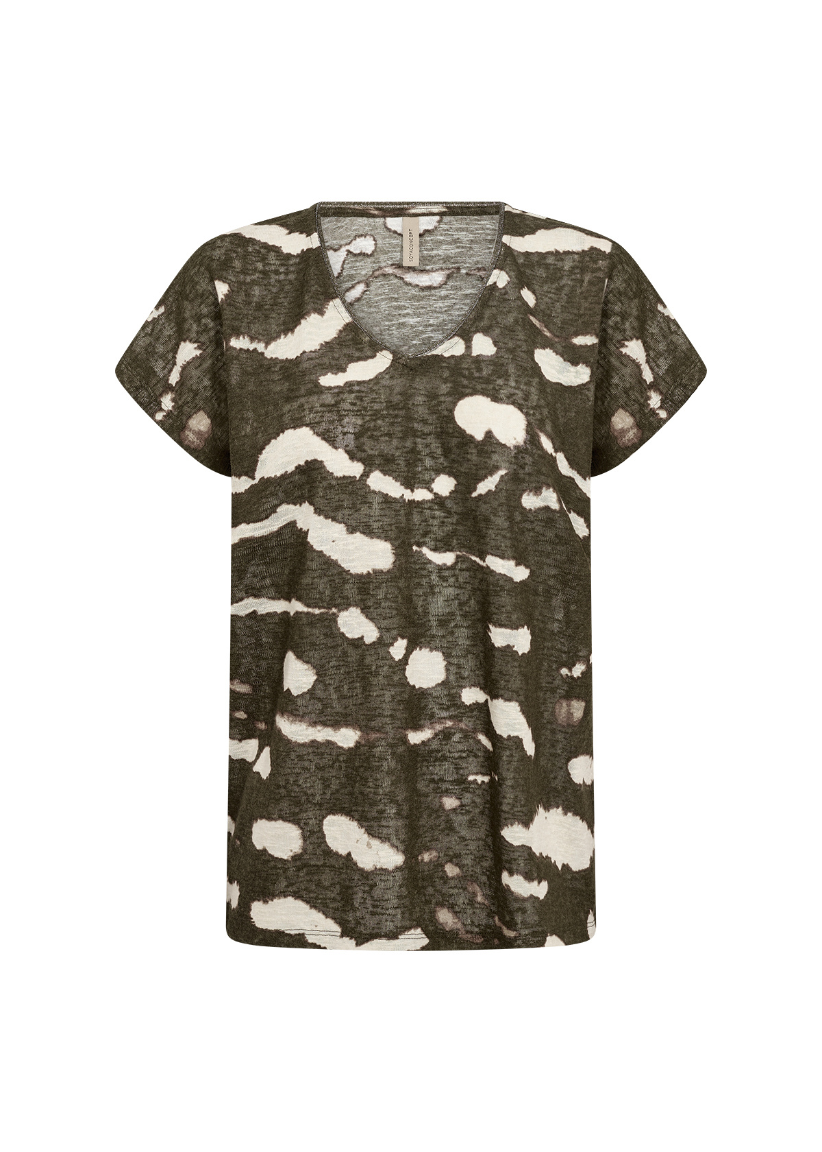 Soyaconcept T-Shirt Aretha 47 - Grape Leaf Combi