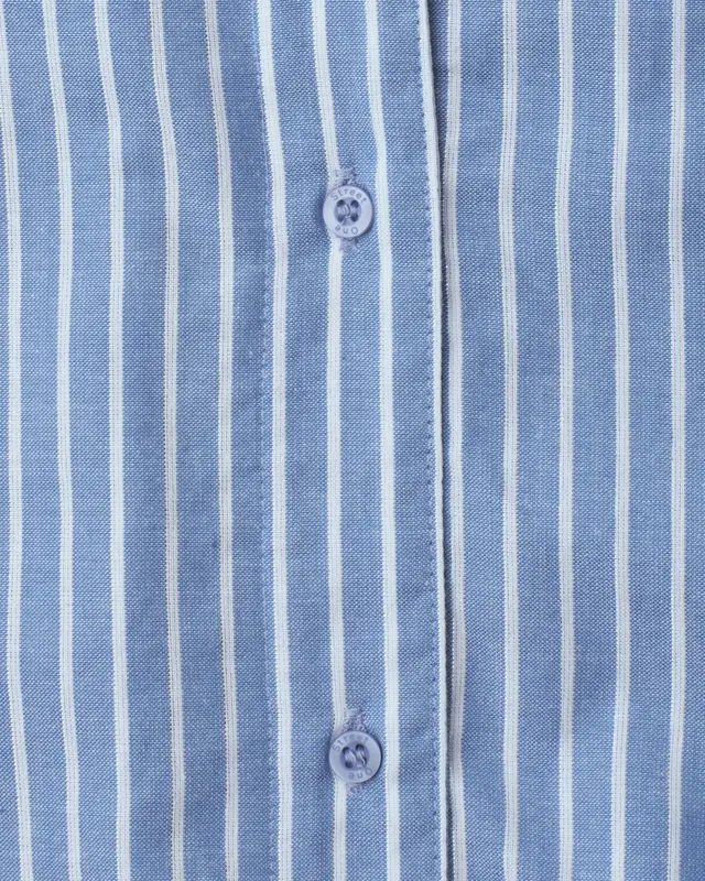 Street One Blousetop Bowlingcollar - Original Blue