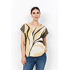 T-Shirt Gail 2 - Grape Leaf Combi
