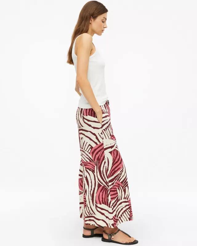 S. Oliver Wide Leg Hose - Pink