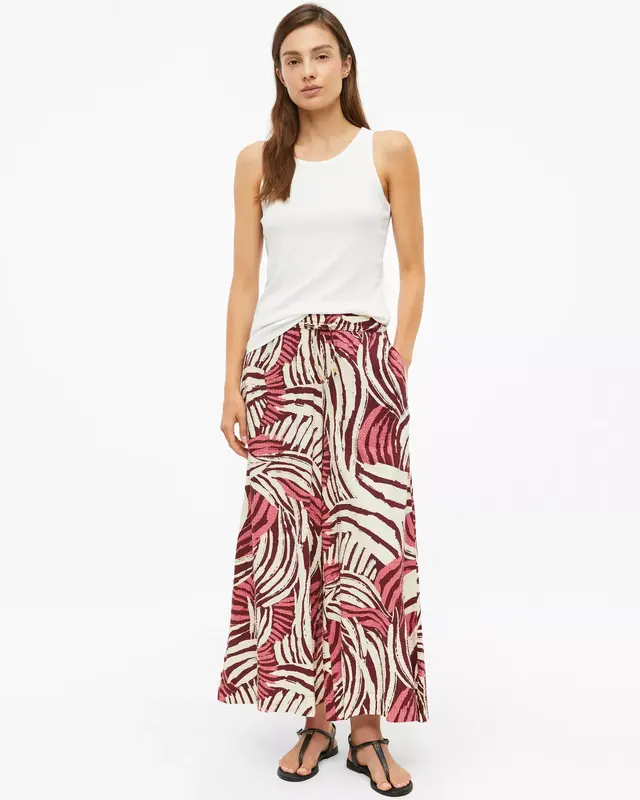 S. Oliver Wide Leg Pants - Pink