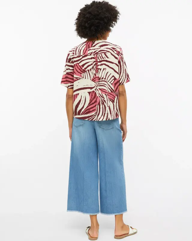 S. Oliver Print Blouse - Pink