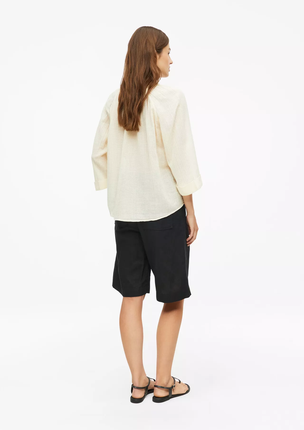 S. Oliver Structuur Blouse - Cream