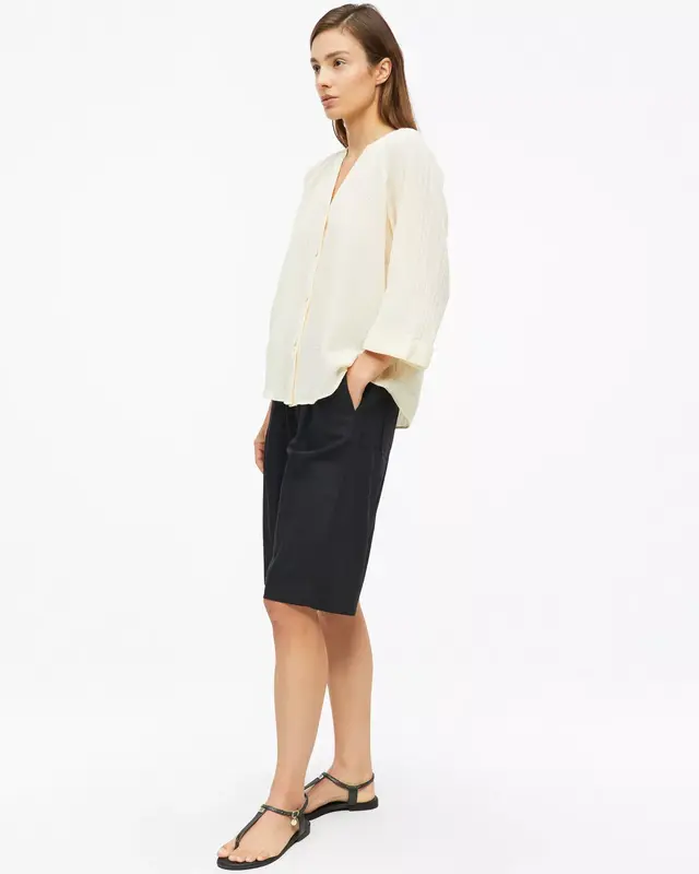 S. Oliver Structuur Blouse - Cream
