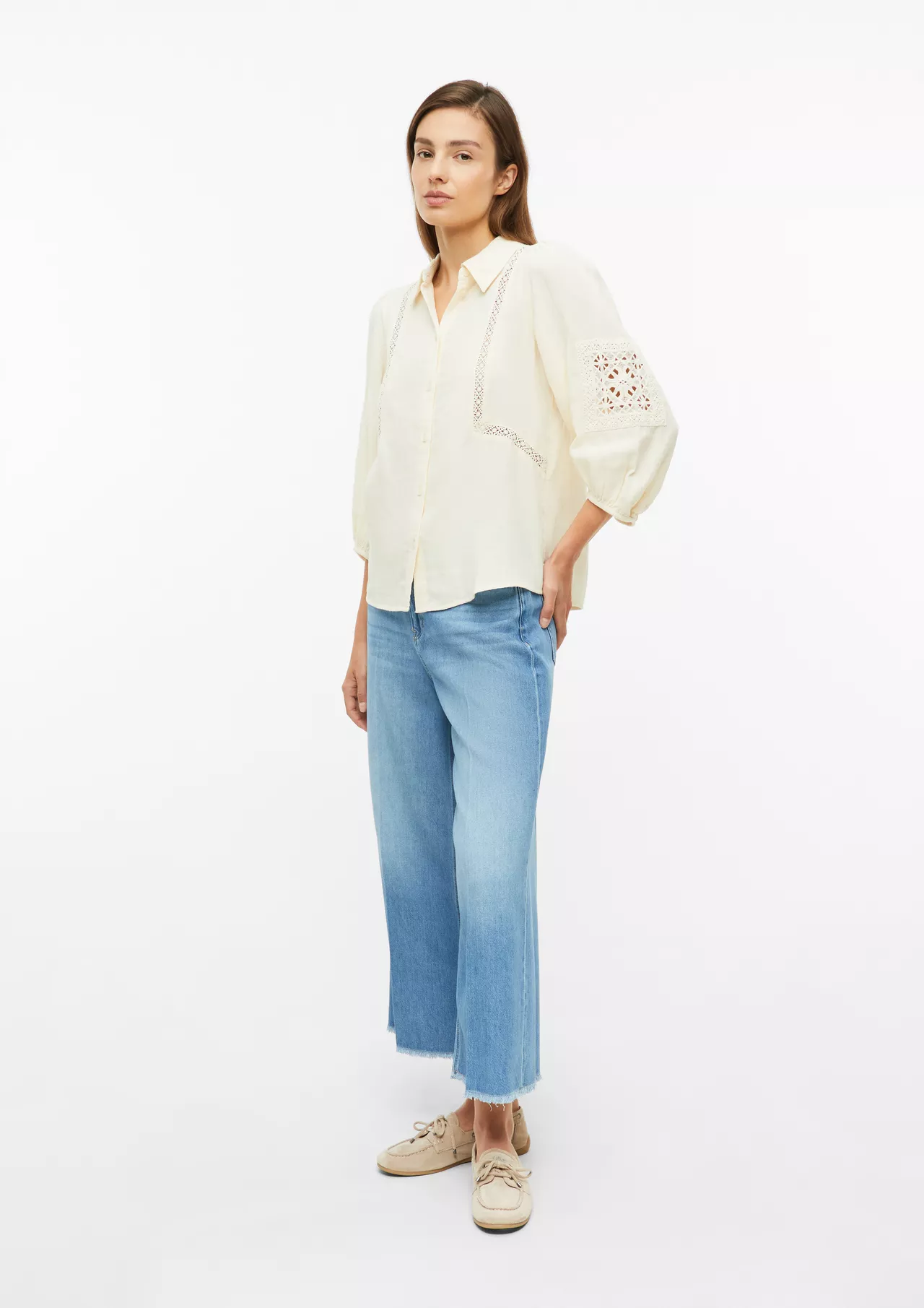 S. Oliver Bluse - Cream