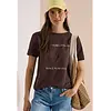Burn-Out Shirt - Brown Cacao