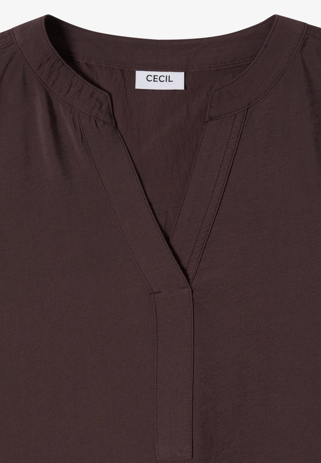 Cecil Knielanges Kleid - Brown Cacao