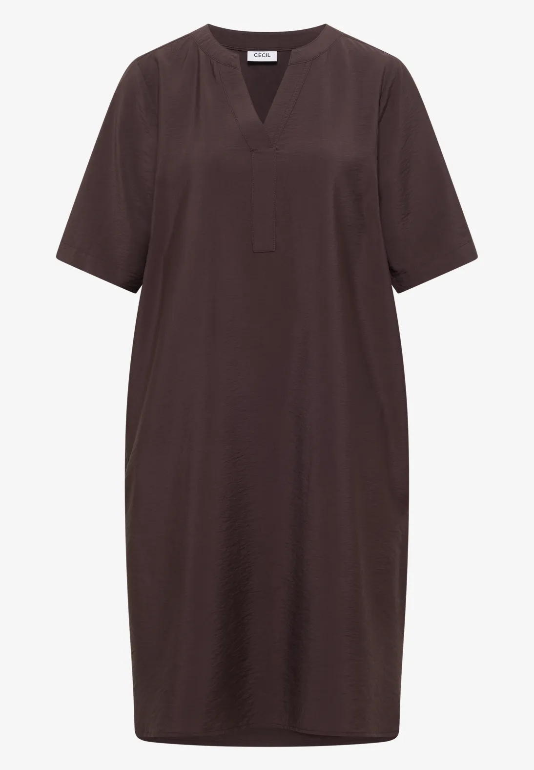 Cecil Knielanges Kleid - Brown Cacao