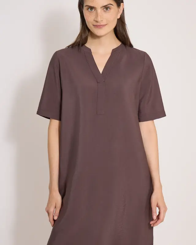 Cecil Knielanges Kleid - Brown Cacao