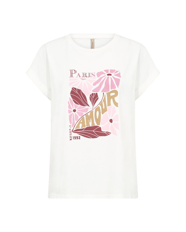 Soyaconcept T-Shirt Rina FP 26 - Off White