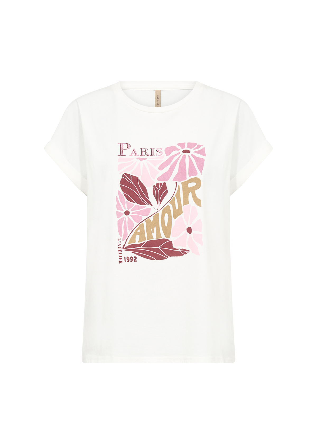 Soyaconcept T-Shirt Rina FP 26 - Off White