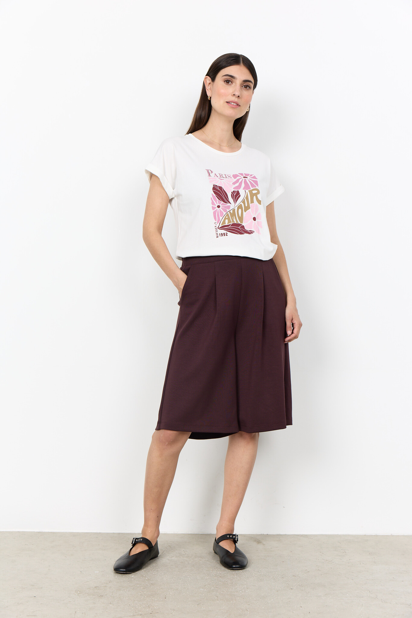 Soyaconcept T-Shirt Rina FP 26 - Off White