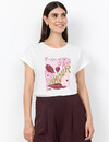 Soyaconcept T-Shirt Rina FP 26 - Off White