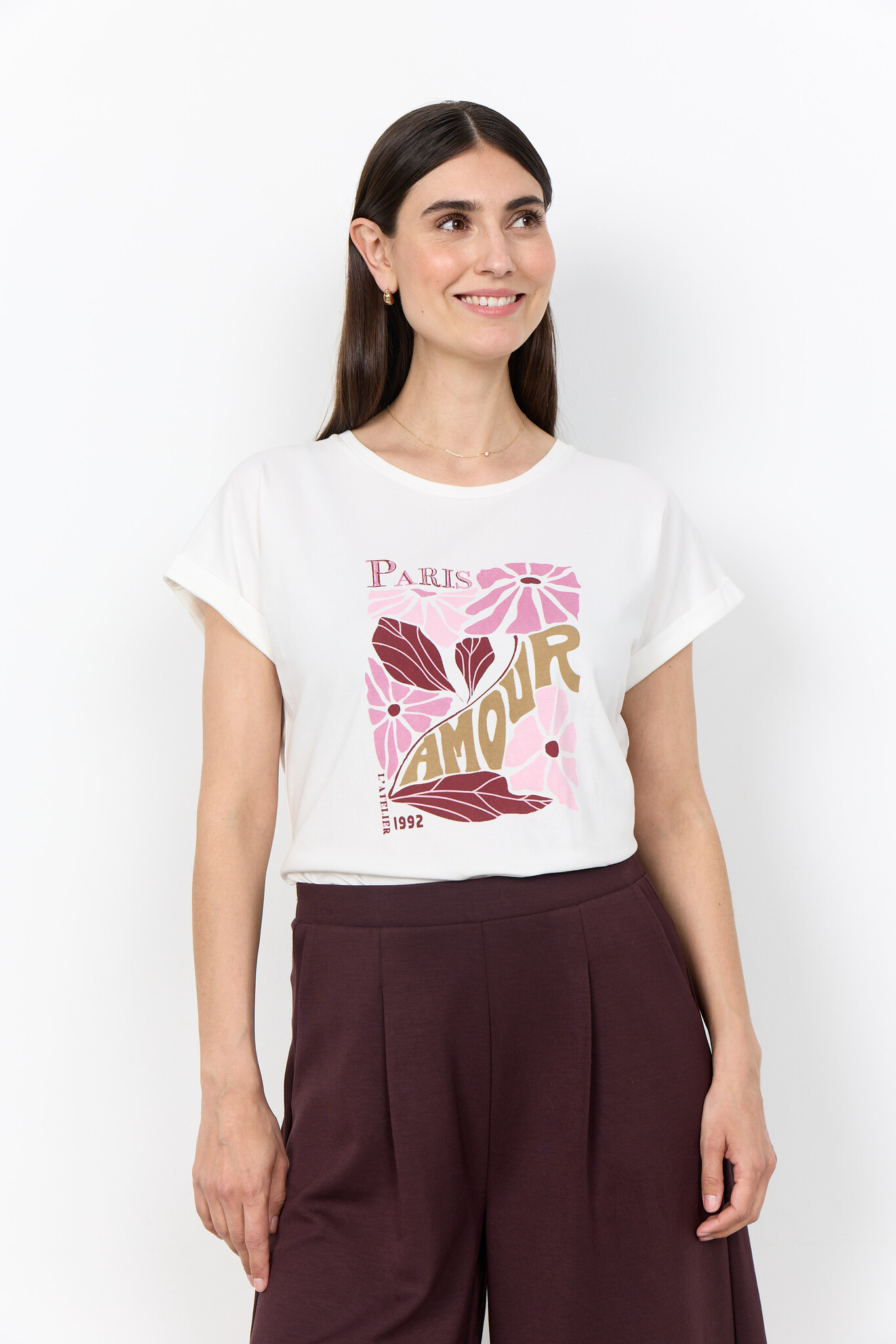 Soyaconcept T-Shirt Rina FP 26 - Off White