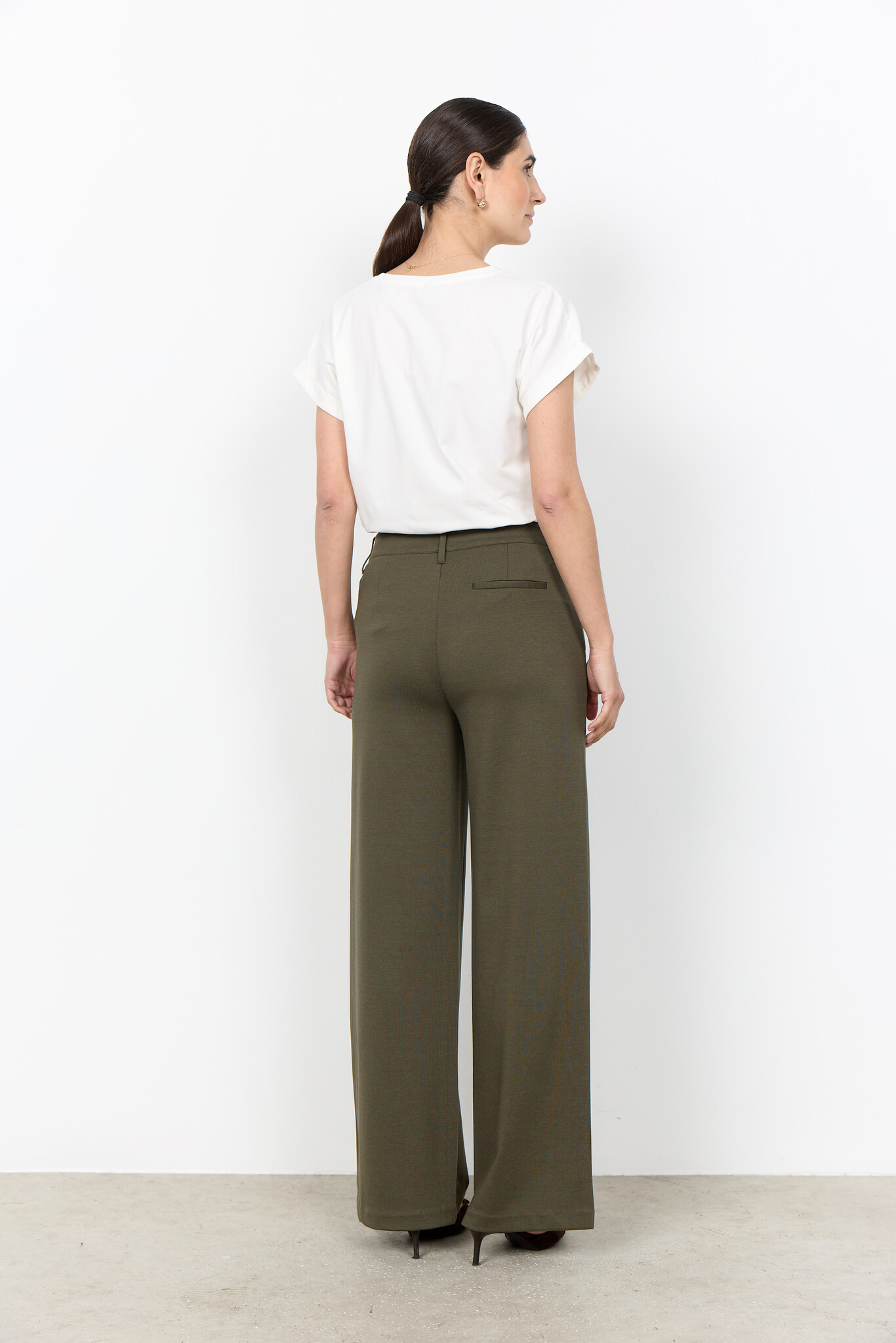 Soyaconcept T-Shirt Rina FP 26 - Grape Leaf Combi