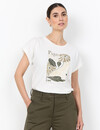 Soyaconcept T-Shirt Rina FP 26 - Grape Leaf Combi