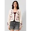 Blouse with Embroidery - Cream