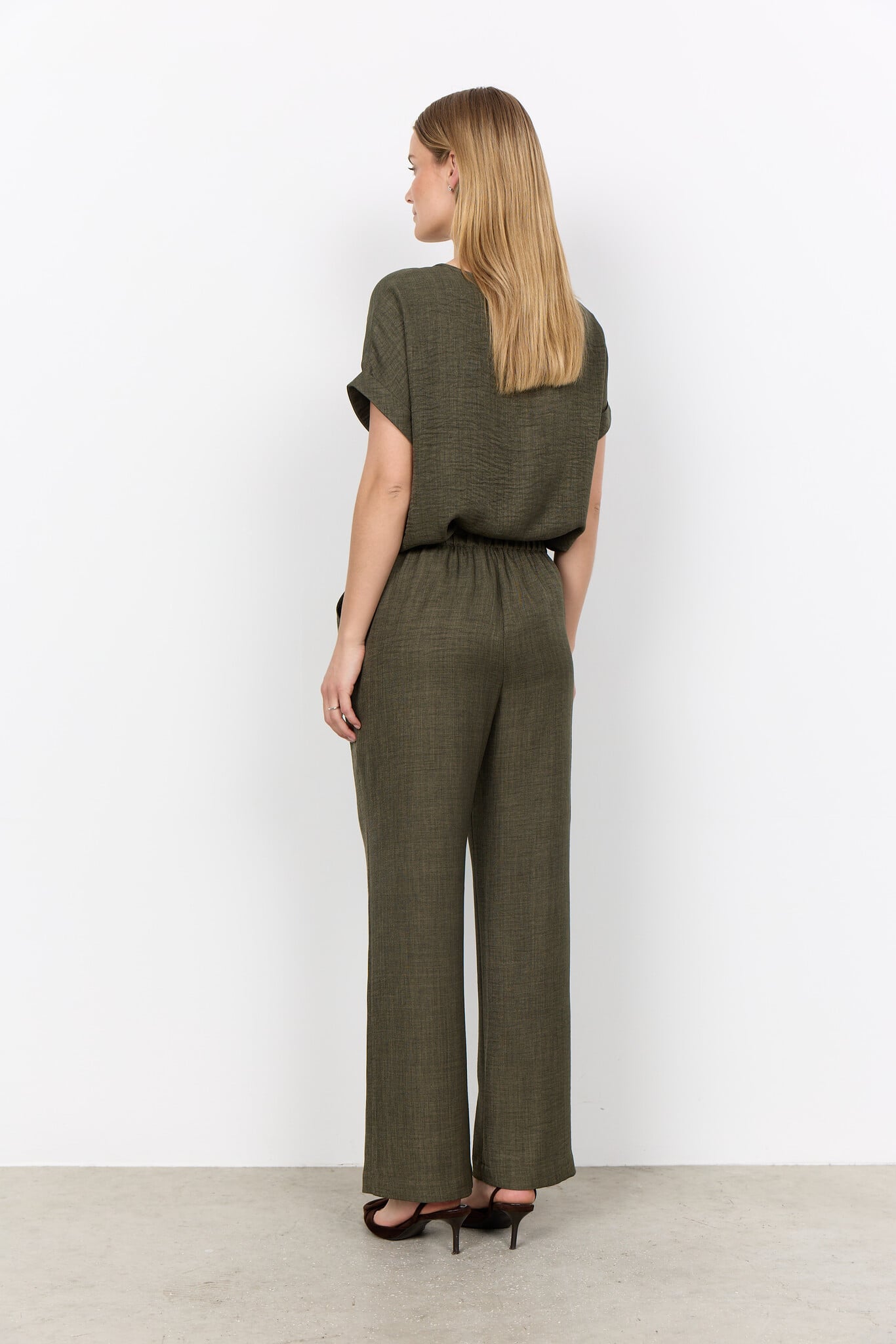 Soyaconcept Broek Charissa 3-C - Grape Leaf