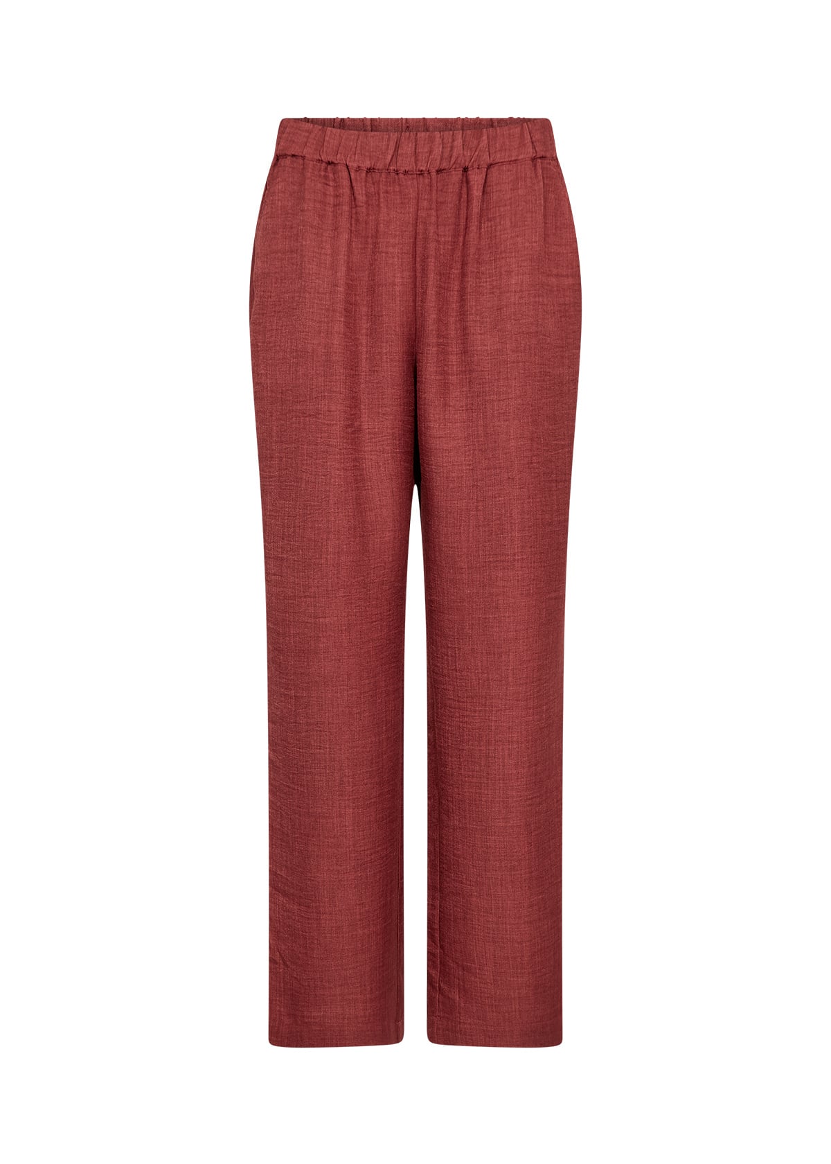 Soyaconcept Broek Charissa 3-C - Oxblood Red