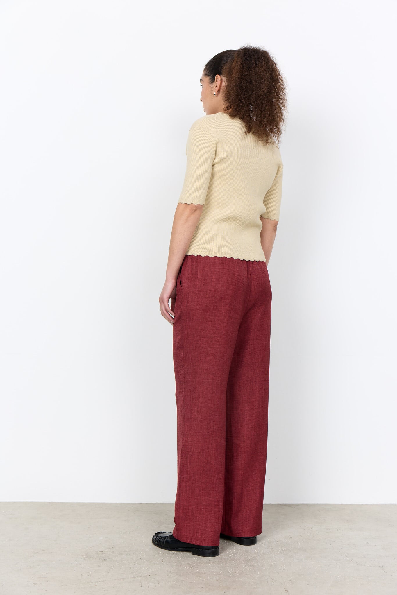 Soyaconcept Hose Charissa 3-C - Oxblood Red