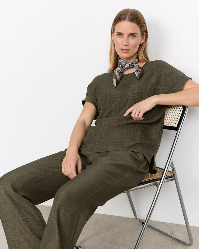 Soyaconcept Blouse Charissa 4 - Grape Leaf