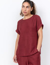 Soyaconcept Blouse Charissa 4 - Oxblood Red