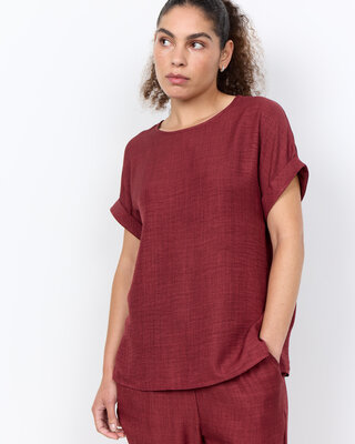 Soyaconcept Bluse Charissa 4 - Oxblood Red
