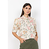 Blouse Geddi 1 - Cream Combi