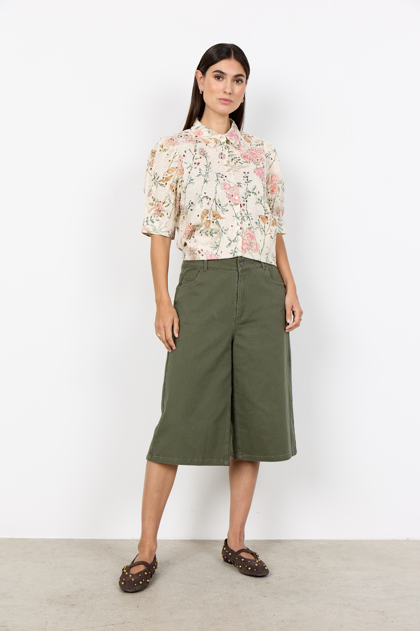 Soyaconcept Blouse Geddi 1 - Cream Combi