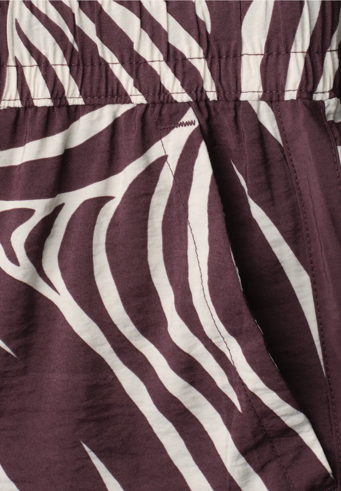 Street One Wide Leg Pants - Rustic Rouge