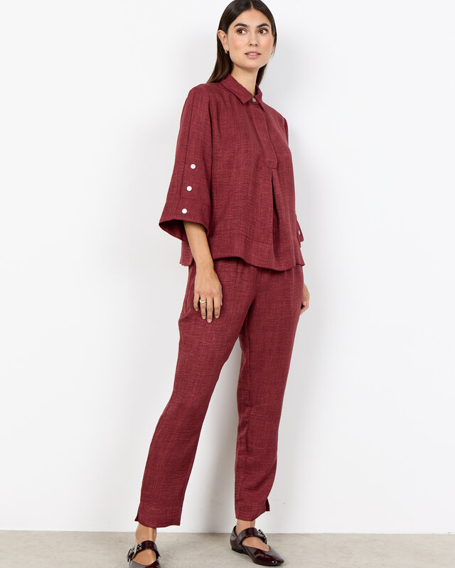 Soyaconcept Blouse Charissa 5 - Oxblood Red