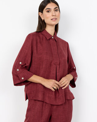 Soyaconcept Bluse Charissa 5 - Oxblood Red