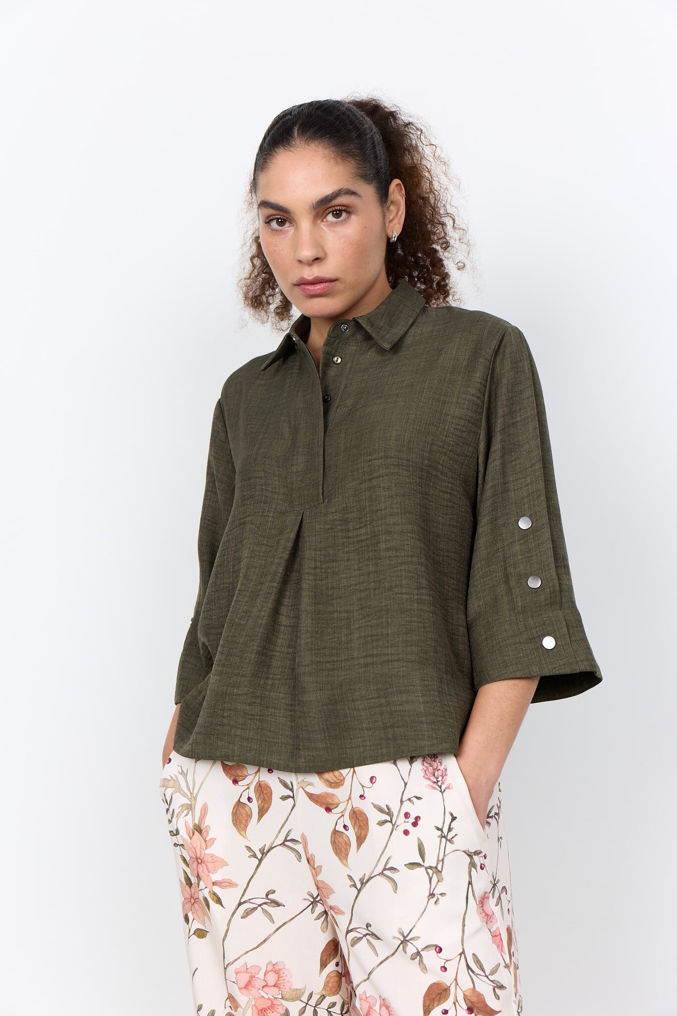 Soyaconcept Blouse Charissa 5 - Grape Leaf