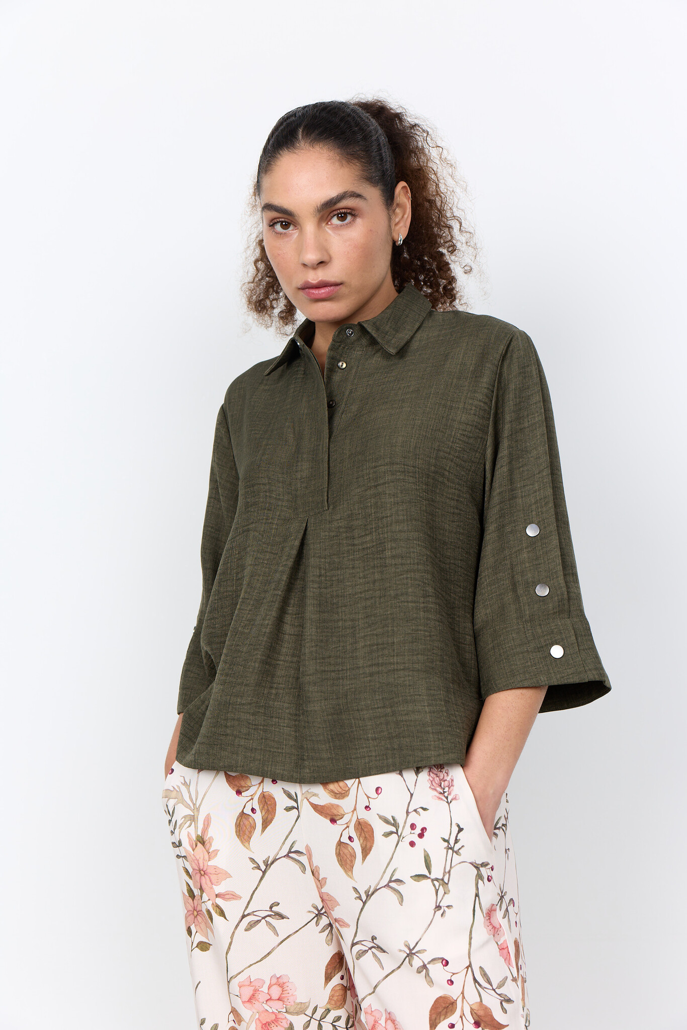 Soyaconcept Bluse Charissa 5 - Grape Leaf