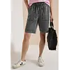 Wide Leg Short Neele - Mid Grey Random Wash