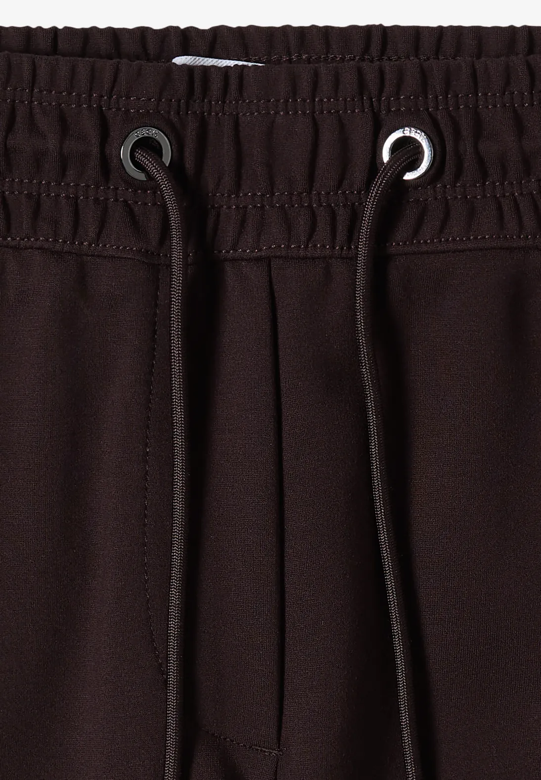 Cecil Casual Fit Jersey Broek Tracey - Truffle Brown